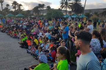 El primer Encuentro Educativo, Lúdico y Deportivo Jinámar en tus manos (Foto TA)